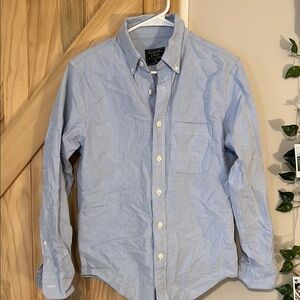 Men's Abercrombie & Fitch Light Blue Button-Down Shirt